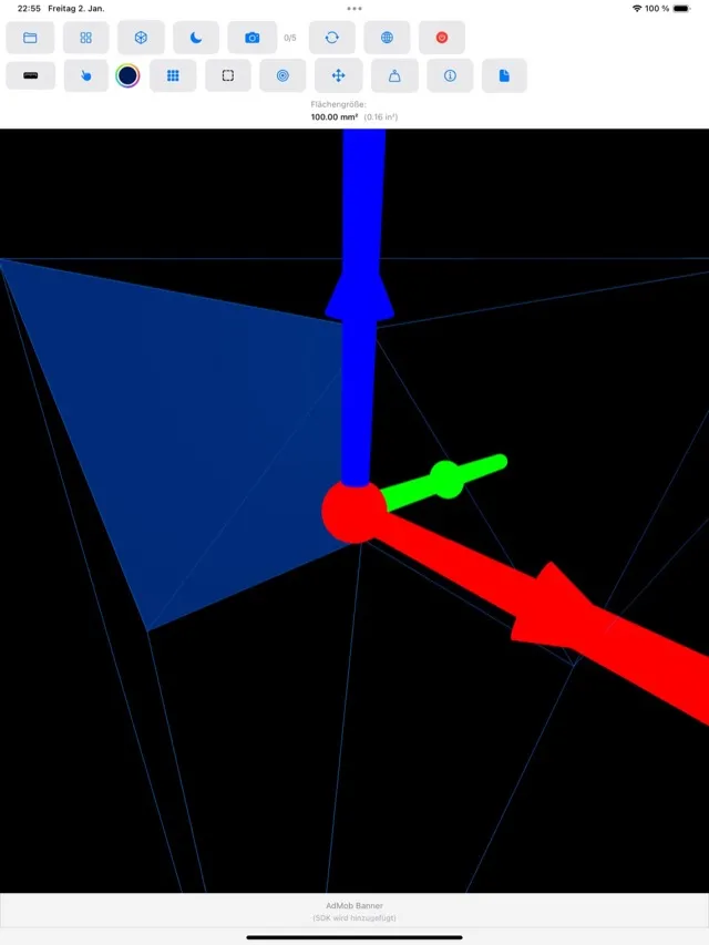 Screenshot 4 der App Analyze3DPro (iPad)