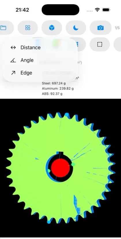 Screenshot 2 der App Analyze3DPro